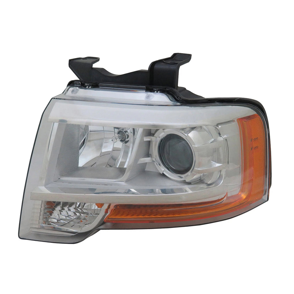 Replacement Driver Side Headlight Assembly w/o Logo for 2015-2017 Ford Expedition