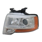 Replacement Driver Side Headlight Assembly w/o Logo for 2015-2017 Ford Expedition