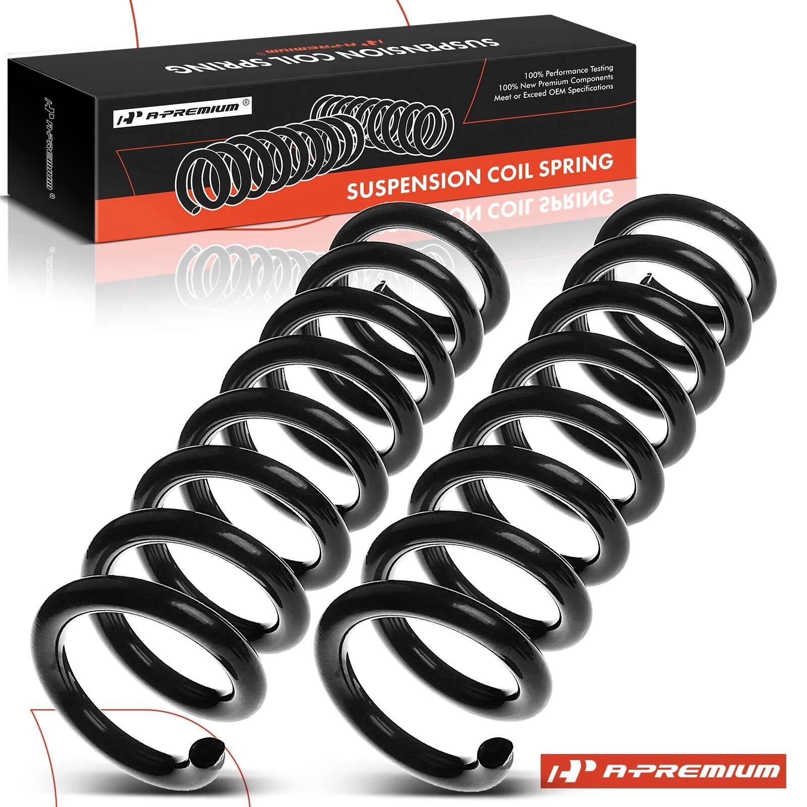 2X Rear Suspension Coil Springs for Mercedes W211 E280 E320 E350 (2003–2009)
