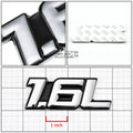 Chrome Bumper Emblem Badge for 1.6 1.6L