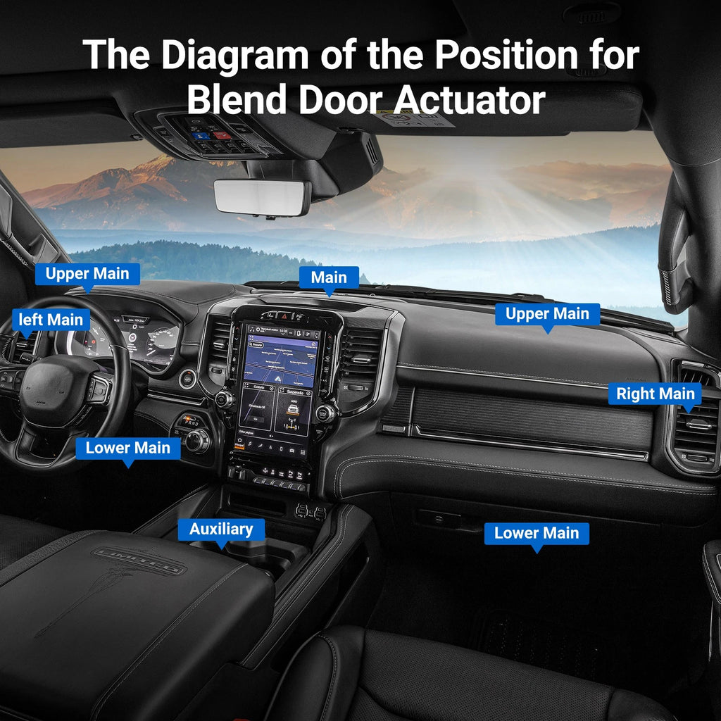 Blend Air Door Actuator for Buick Regal (1990–1994, 1997–2004) 604-107