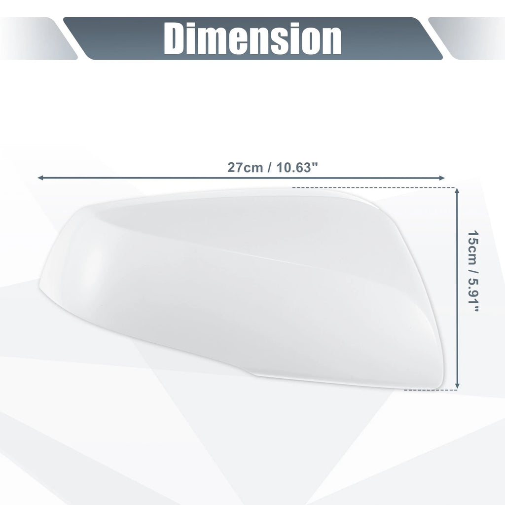 Right Side Mirror Cover Cap for Toyota RAV4 (2019–2023) - White