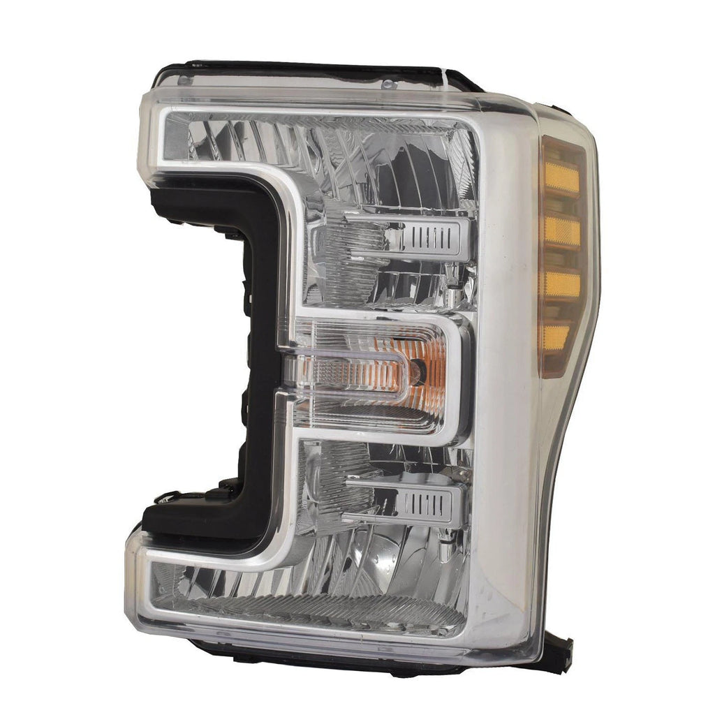 Replacement Driver Side Halogen Headlight Assembly for 2018-2019 Ford
