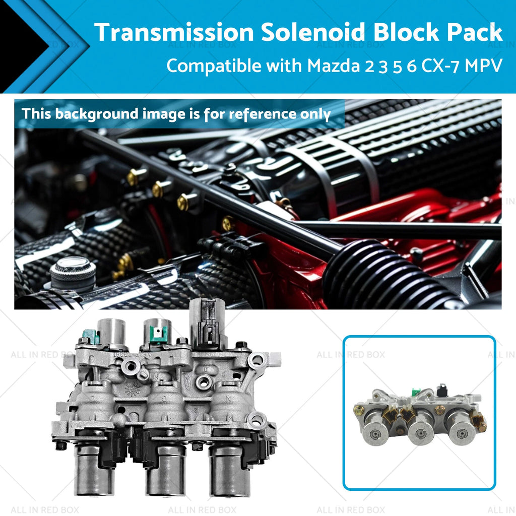 Set of 4F27-E Transmission Solenoid Blocks for Mazda 2 3 5 6 CX-7 MPV (2003–2012)