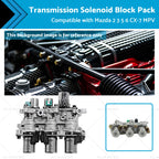 Set of 4F27-E Transmission Solenoid Blocks for Mazda 2 3 5 6 CX-7 MPV (2003–2012)