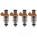 Set of 4 Fuel Injectors for Chevrolet Matiz (2011–2015)
