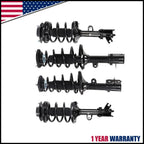 Front Rear Struts w/ Coil Springs for Hyundai Tucson Kia Sportage (2005–2009)