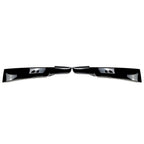 Front Bumper Lip Corner Splitters for BMW E90 E91 LCI M-Tech (2009–2013) Gloss Black