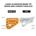 CNC Extended Brake Pedal Step Plate for KTM 125 SX SXS EXE (2000–2003)