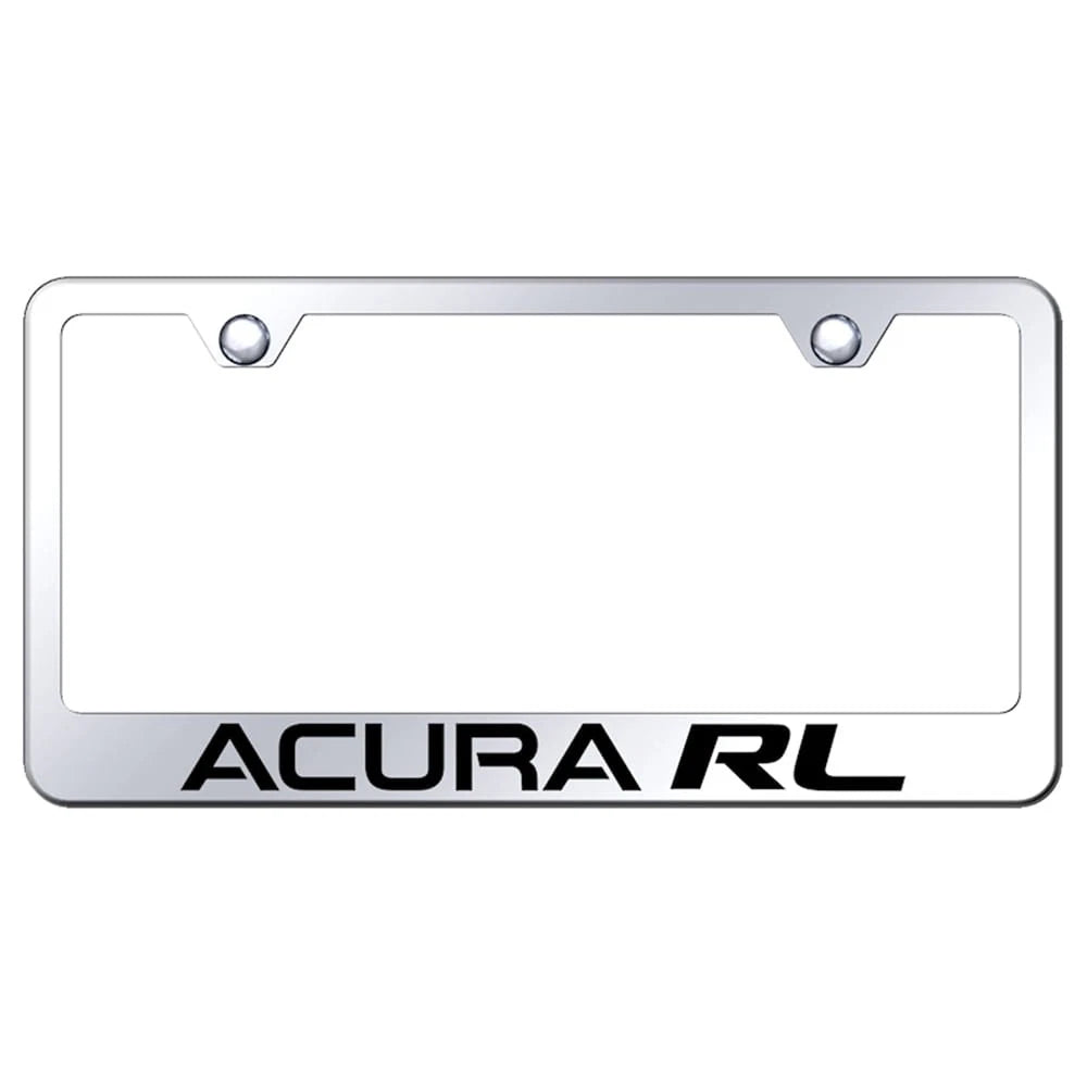 Stainless Steel License Plate Frame - Officially Licensed for Acura RL