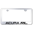 Stainless Steel License Plate Frame - Officially Licensed for Acura RL