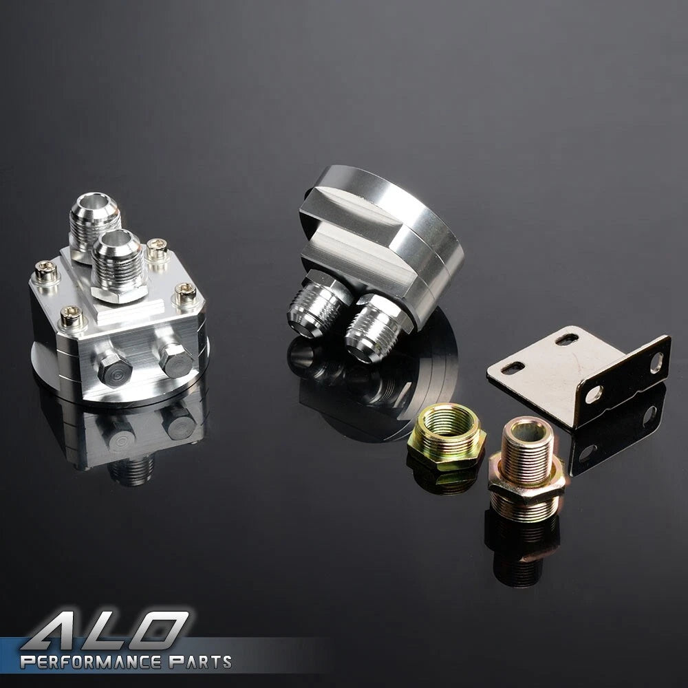 19 Row 10AN Aluminum Engine Oil Cooler Kit for Universal Applications
