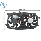 Radiator Cooling Fan for Ford Five Hundred Freestyle (2005–2007) W/ Module