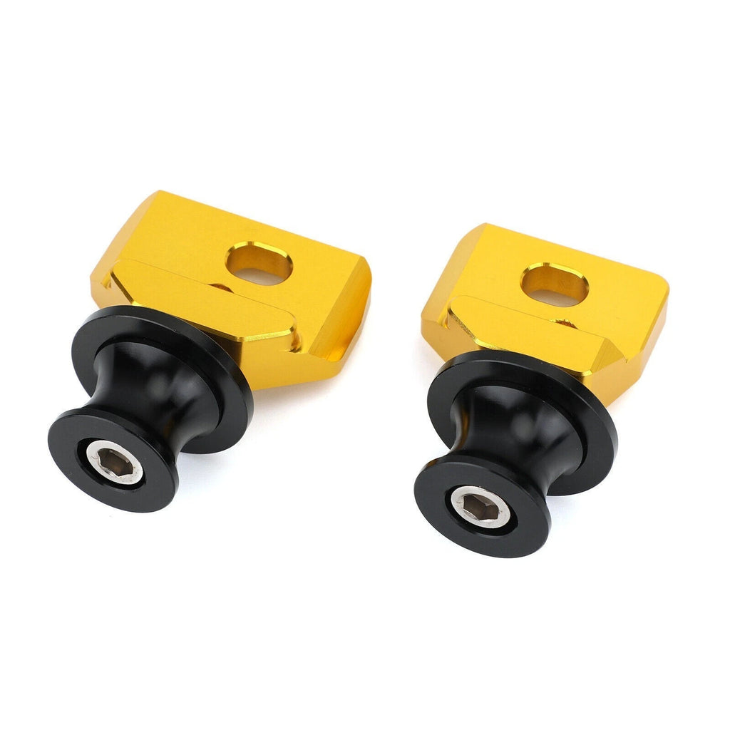 Chain Adjuster Block with Stand Spool for Honda CB650R CBR650R (2019–2020) Gold