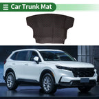 Flat Face Cargo Liner Rear Trunk Mat for Honda CR-V (2012–2016) Black XPE