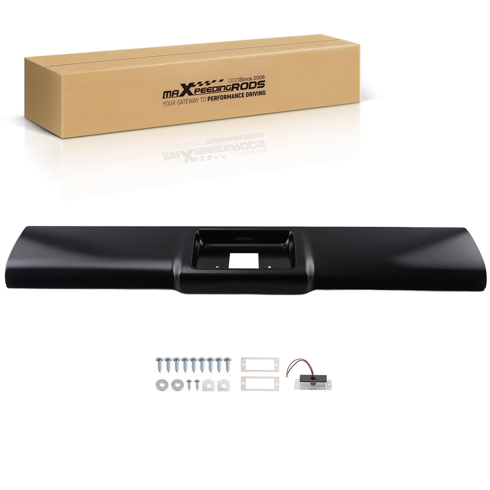 Rear Bumper Roll Pan for Chevrolet C1500/K1500 (1988–1998) Steel Primed
