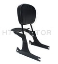 Detachable Sissybar Backrest Luggage Rack for Harley FXD Dyna Super Glide (2005–2019)
