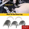 Set of 2 Main Rod Bearings for Kia Optima Hyundai Sonata (2006–2016)