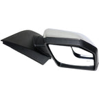 Set of 2 Heated Chrome Mirrors for Ford F-150 (2015–2018) with Memory & Puddle Light