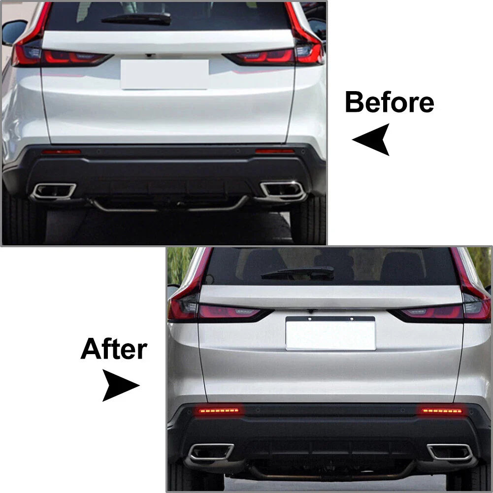Rear Bumper Reflector DRL Brake Turn Signal Light for Honda CR-V (2023-2024)