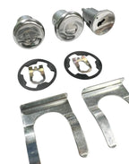 Door and Ignition Lock Key Cylinder Set Replacement for Chevy Impala (1966–1967)