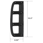 Matte Black Driver Rider Footboard Floorboard for Harley Street Road Glide (2009–Present)