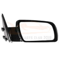 Passenger Side Folding Manual Black Mirror for GMC Chevy Pickup (1988–1998)