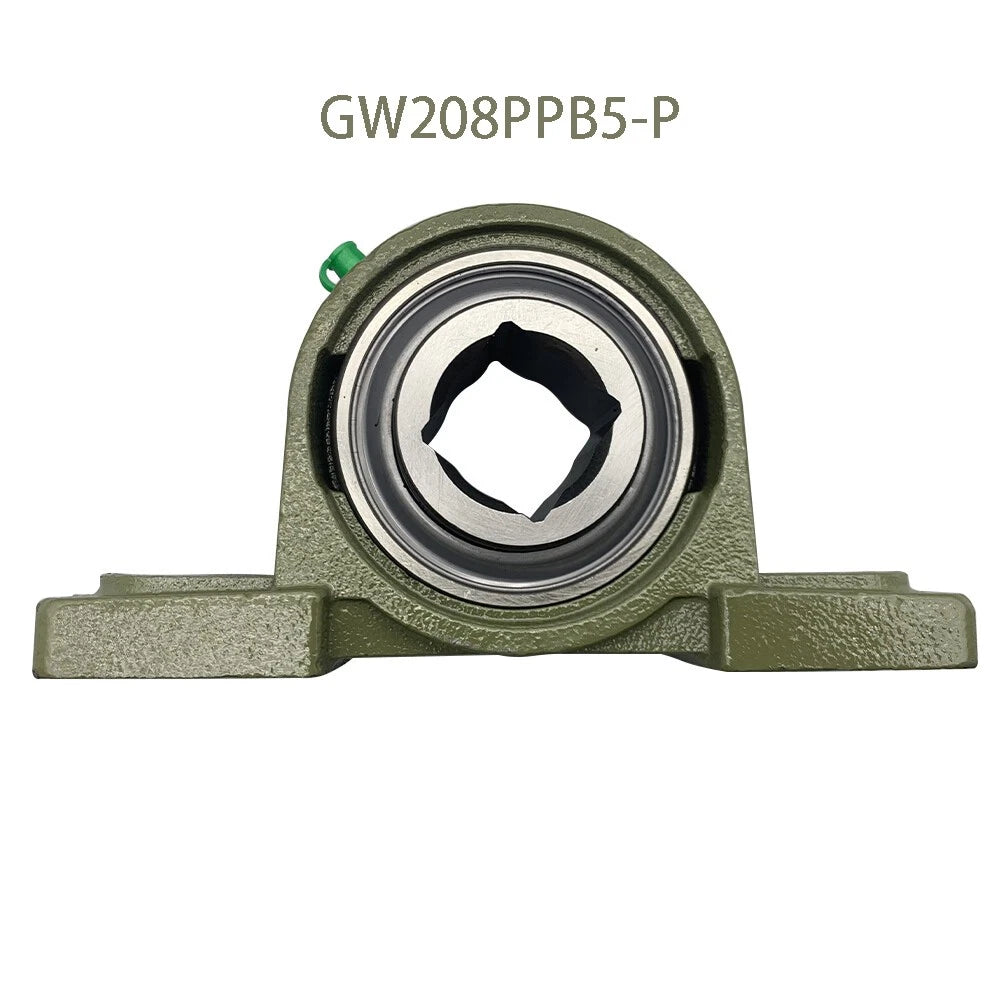 1-1/8" Square Disc Pillow Block Bearing for Tufline TPBT60 (GW208PPB5-P)