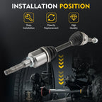 Front Driver Side CV Axle Shaft Assembly for Ford Focus (2016–2018)