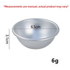 Round Aluminum Alloy Mold for Snow Skin Mooncake and Pudding Baking