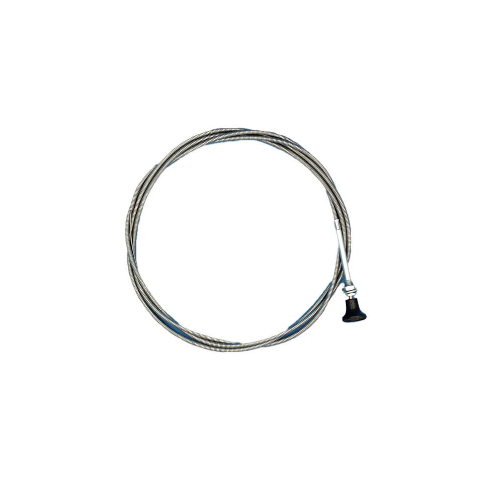 Control-Push Pull Choke Cable 96" Round Knob for Go-Cart Mini-Bike (Universal) 2 Pack