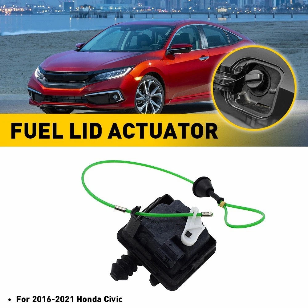 Fuel Lid Actuator Gas Door Assembly B5 for Honda Civic (2016–2021) 74700-TBA-A02