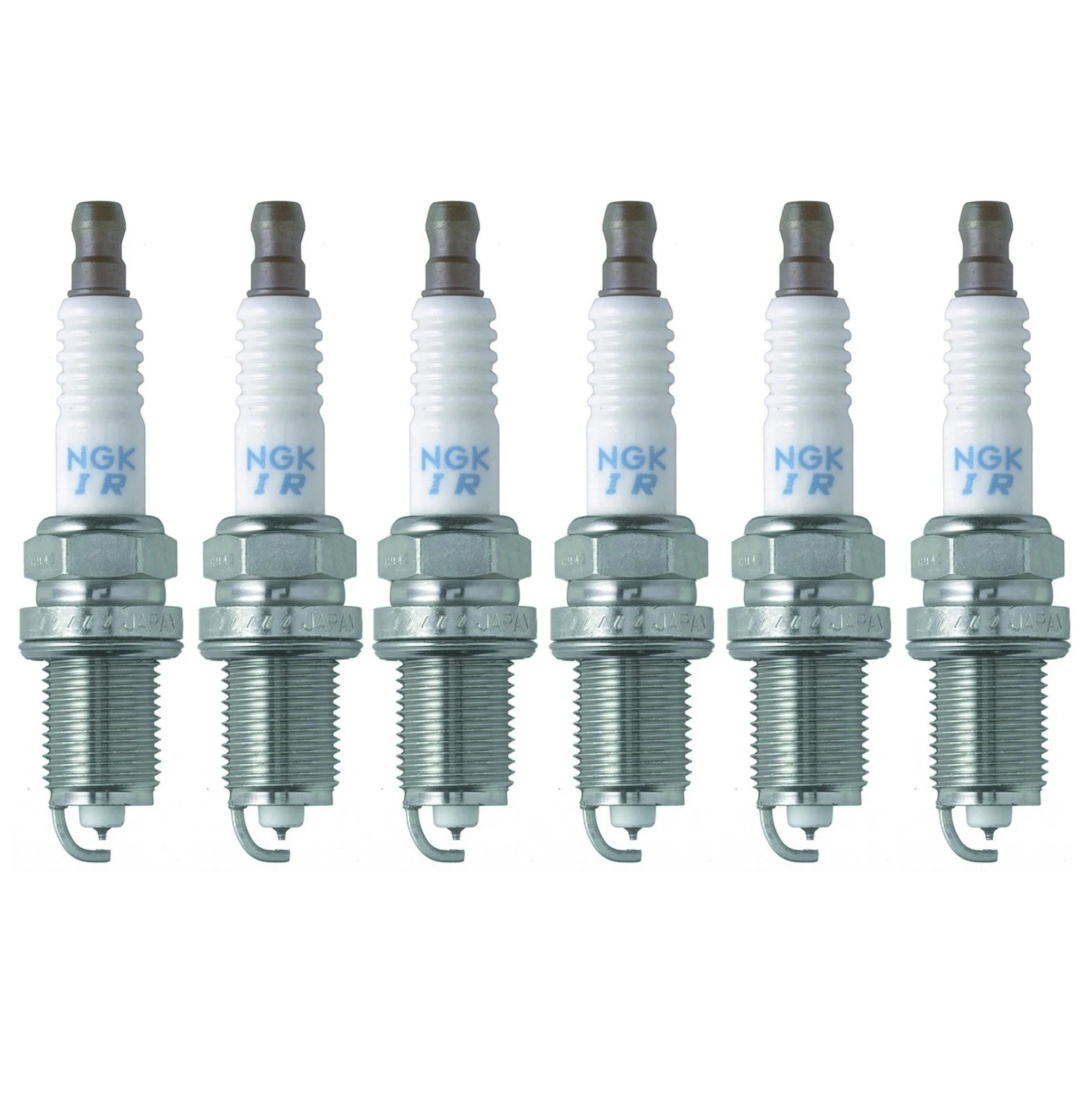 Set of 6 NGK Laser Iridium Spark Plugs for Hyundai Kia V6 (Standard Asp)