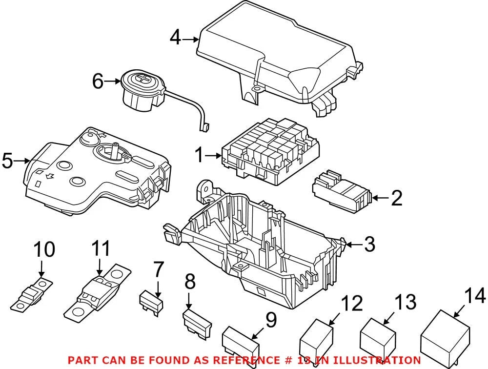 Power Relay for Ram ProMaster 1500, 3500 (2014–2023)