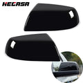 Gloss Black Side Mirror Cover Caps for Toyota Tundra Sequoia (2007–2019)