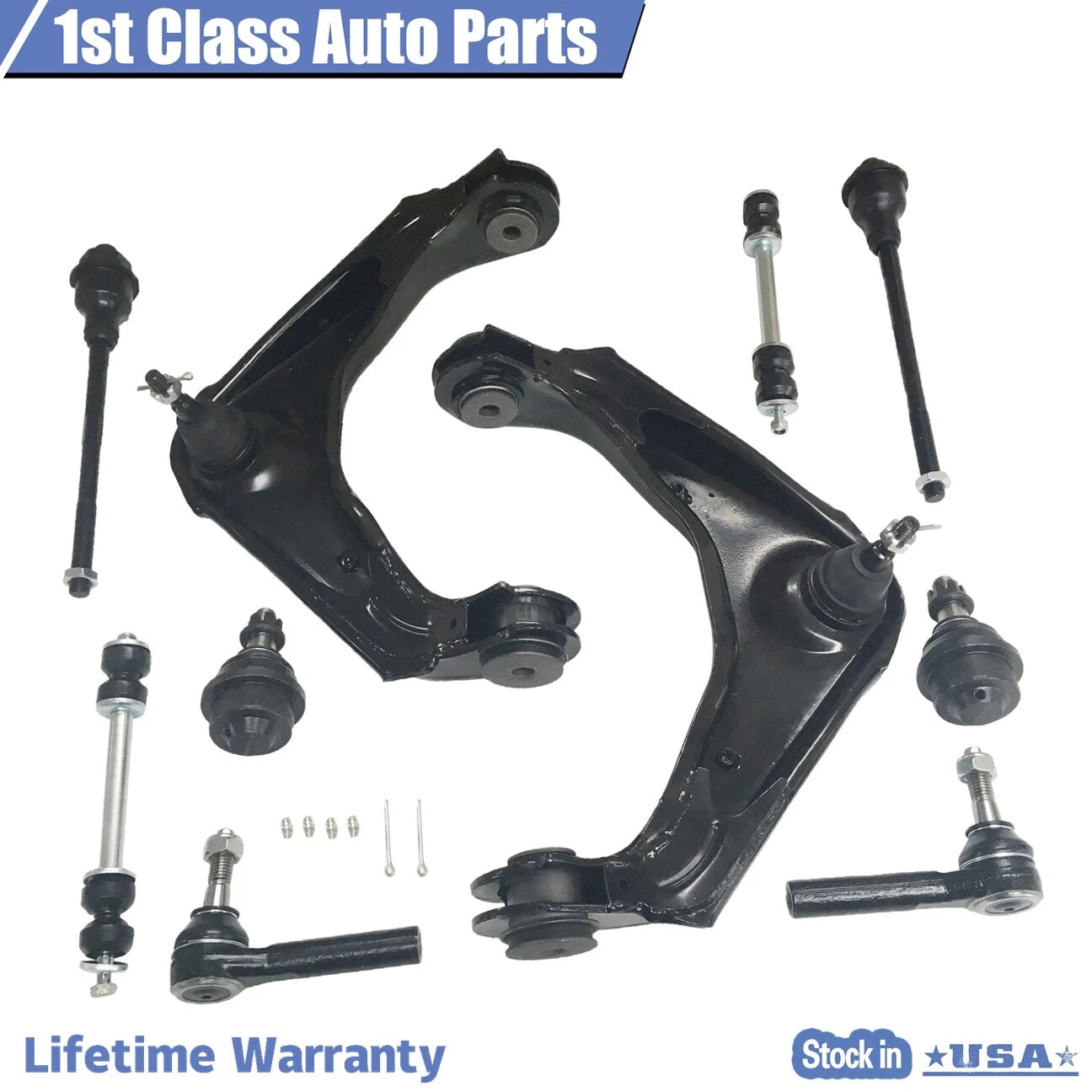 Front Suspension Upper Control Arm Kit for Chevrolet GMC Sierra 2500 HD (2001–2010)