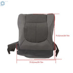 Front Seat Cover for Ford F250 F350 F450 F550 XLT (2011–2016) Gray Cloth