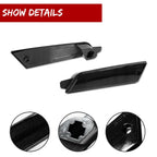 2X Smoke Lens Front Bumper Side Marker Lights for Ford Mustang (1979–1986)