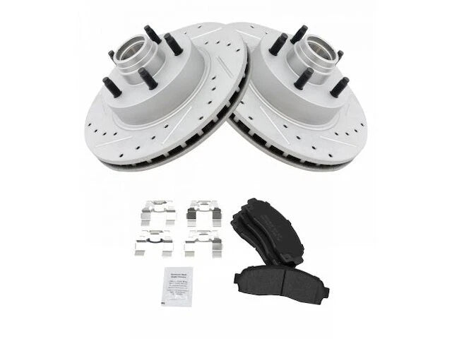 Front Brake Pad and Rotor Kit for Mazda B2300 (2003–2009) NY343KV