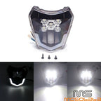 LED Strip Headlight for KTM EXC Six Days 500 450 300 690 Enduro R XC-W (2003-2023)