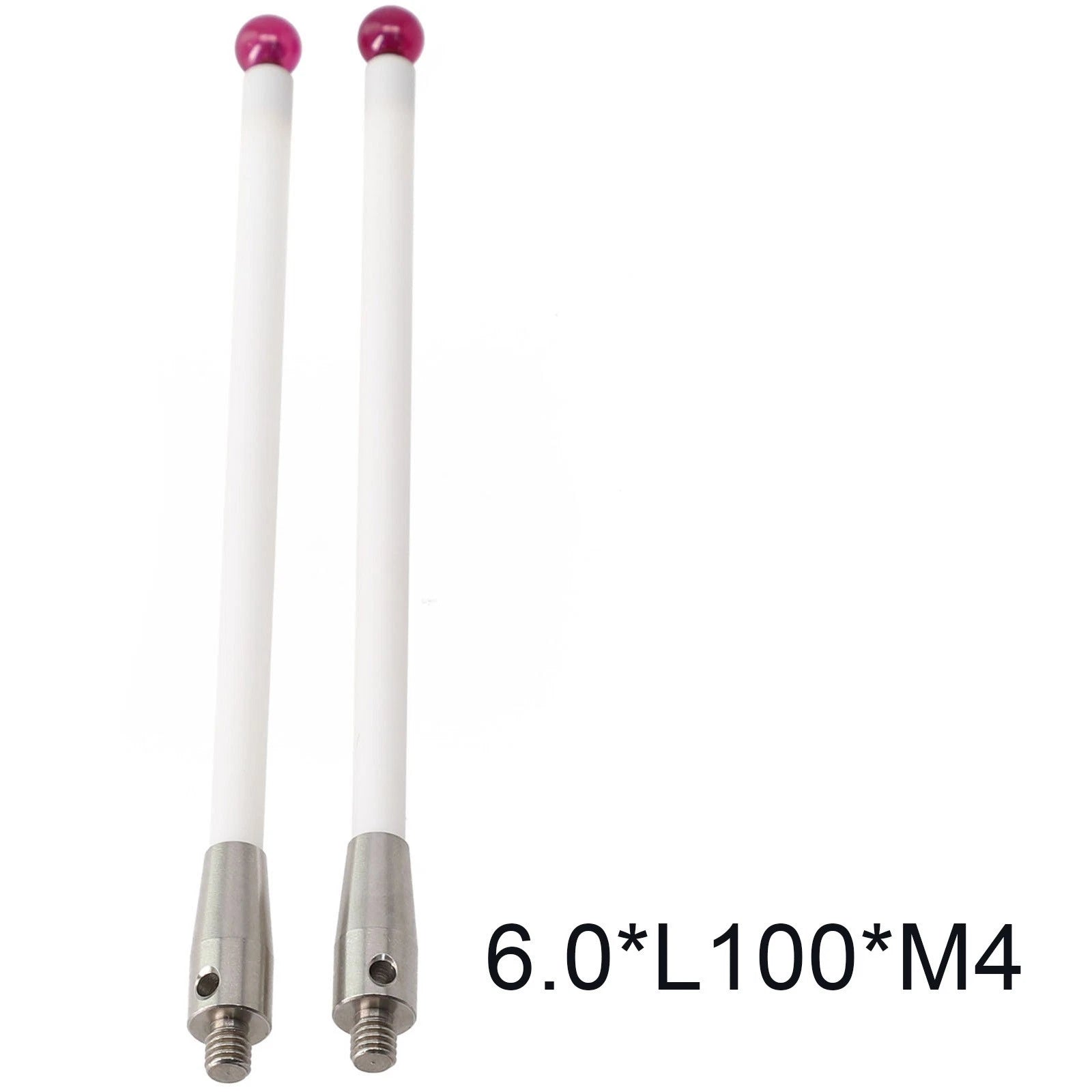 Set of 2 CMM Probe Stylus Ceramic Stem for Renishaw A50003712 (100mm)