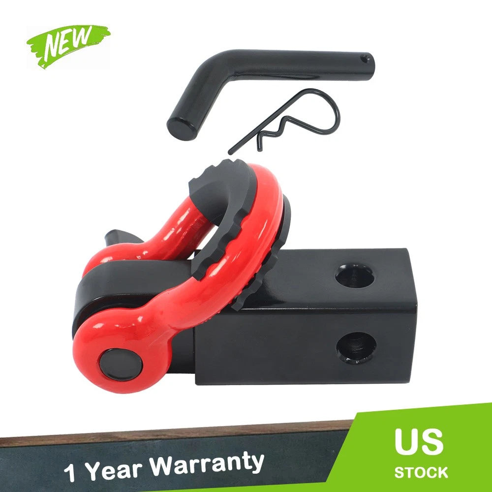 2" Tow Hitch Receiver for Truck Trailer Recovery Off-Road Universal