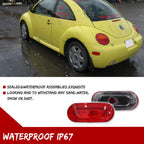 Set of 2 Rear Side Marker Turn Signal Lights for Volkswagen Beetle (1998–2005)