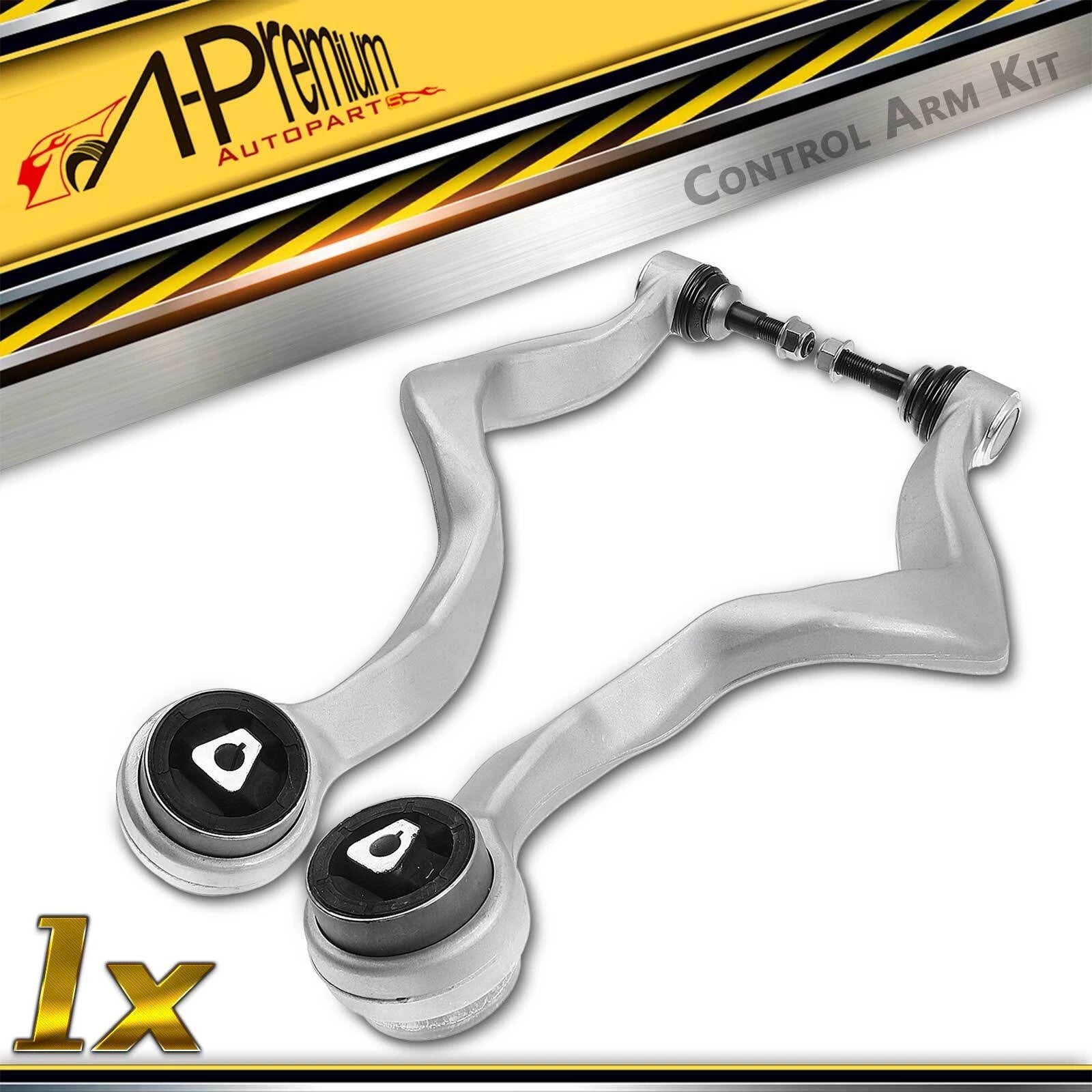 2X Front Lower Control Arm with Ball Joint for BMW 750i 745i 760i (2006–2008)