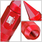20 Pcs M12 X1.5 Open/Closed End Lug Nuts for J2 Aluminum