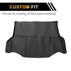 Cargo Liner Rear Trunk Mat for Toyota RAV4 (2013–2018) TPE Vertical Stripe