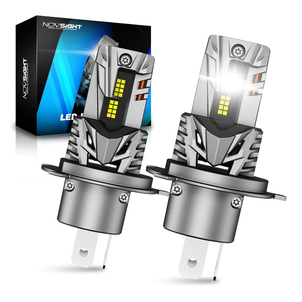 2X H4 LED Headlight Bulbs Kit 90W 20000LM for