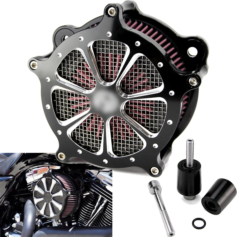 Air Cleaner Intake Filter for Harley Street Glide Road King Electra Glide (2008–2016)