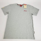Engine Logo T-Shirt for Indian Motorcycle (Men's, Gray, Size M)