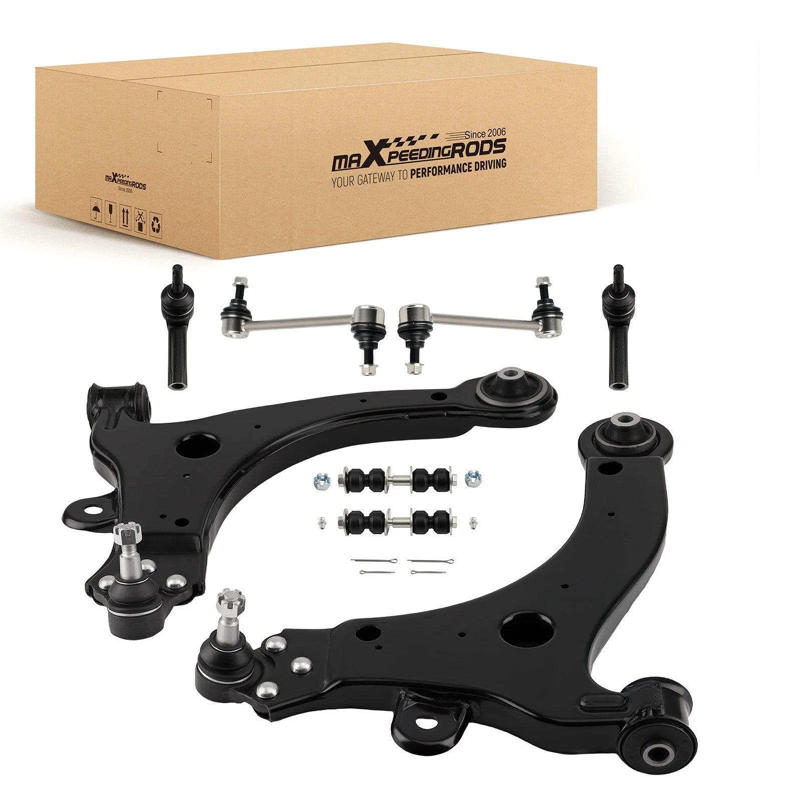 Front Lower Control Arm Tie Rod Sway Bar for Chevy Impala Buick Lacrosse Century